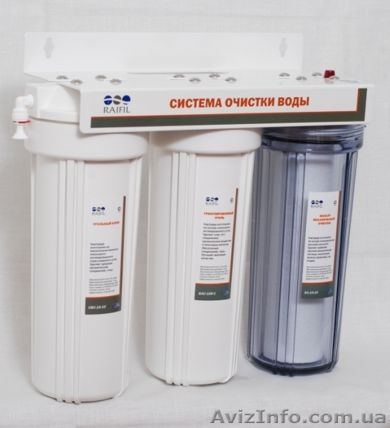 Фильтр воды тройной очистки Raifil. - <ro>Изображение</ro><ru>Изображение</ru> #1, <ru>Объявление</ru> #310279