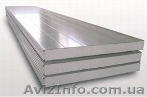 Сэндвич панели ППУ-60, 80, 100, 120, 150, 200 - <ro>Изображение</ro><ru>Изображение</ru> #1, <ru>Объявление</ru> #743515