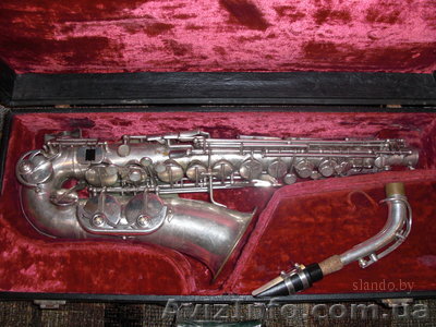 немецкий саксофон Weltklang. - <ro>Изображение</ro><ru>Изображение</ru> #1, <ru>Объявление</ru> #771810