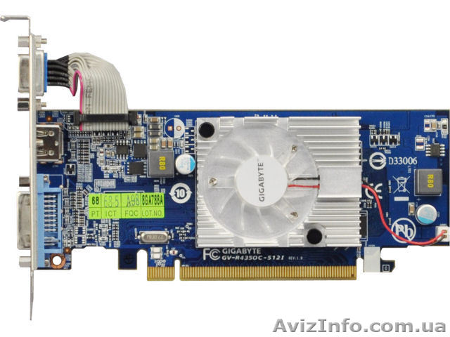 Видеокарта Gigabyte gv-r4350c-512i - <ro>Изображение</ro><ru>Изображение</ru> #1, <ru>Объявление</ru> #832026