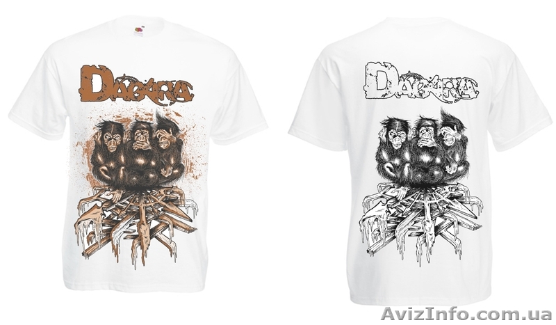 Футболка с принтом, группа «Dagara» (metalcore, Франция) – 85 грн/шт. - <ro>Изображение</ro><ru>Изображение</ru> #1, <ru>Объявление</ru> #1067570