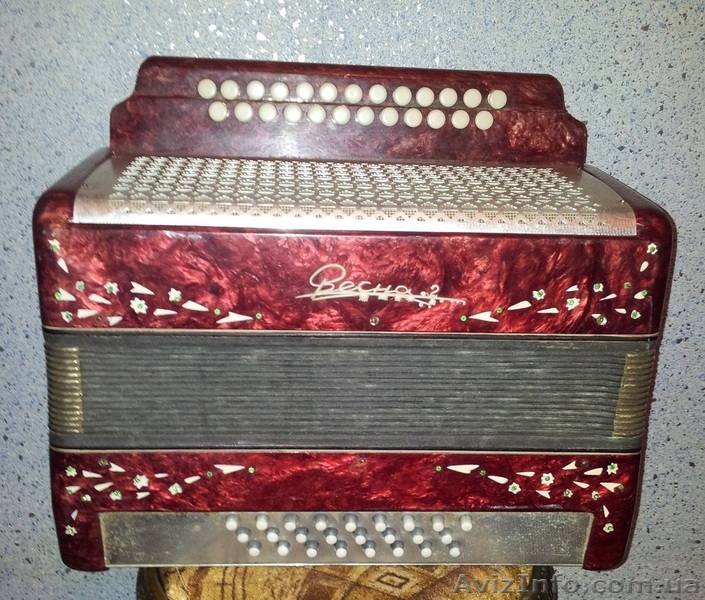 Гармонь "Весна" - <ro>Изображение</ro><ru>Изображение</ru> #1, <ru>Объявление</ru> #1161935