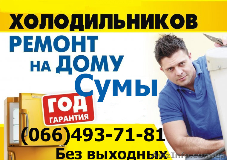 Ремонт холодильника Сумы. Мастер по ремонту холодильников на дому в Сумах. - <ro>Изображение</ro><ru>Изображение</ru> #1, <ru>Объявление</ru> #1195630