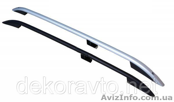 Рейлинги Citroen Nemo, Ситроен Немо (2007-) (серебр., черн.) Crown - <ro>Изображение</ro><ru>Изображение</ru> #1, <ru>Объявление</ru> #1284391