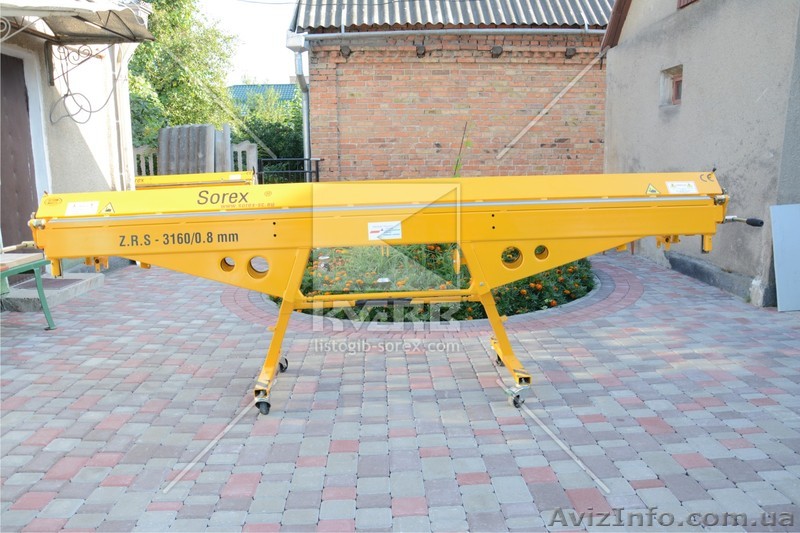 Станок листогиб Sorex ZRS 3160 - <ro>Изображение</ro><ru>Изображение</ru> #1, <ru>Объявление</ru> #1339492