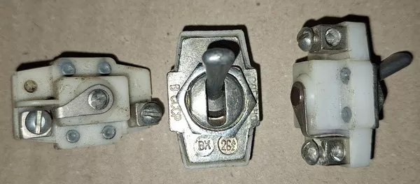 Перемикач (тумблер) обігрівача ВК26-А2 - <ro>Изображение</ro><ru>Изображение</ru> #1, <ru>Объявление</ru> #1753111