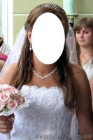 Продам шикарное эксклюзивное свадебное платье (белый цвет). ЕСТЬ ФОТО - <ro>Изображение</ro><ru>Изображение</ru> #2, <ru>Объявление</ru> #89899