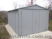 Металлический гараж c стального листа или профнастила. - <ro>Изображение</ro><ru>Изображение</ru> #2, <ru>Объявление</ru> #368081