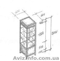 Продам витрины остекленные с подсветкой и замком - <ro>Изображение</ro><ru>Изображение</ru> #4, <ru>Объявление</ru> #725262