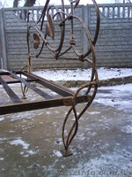 Кровать с элементами художественной ковки - <ro>Изображение</ro><ru>Изображение</ru> #2, <ru>Объявление</ru> #808933