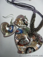 Муранское стекло! Эксклюзивные украшения ручной работы из Италии! - <ro>Изображение</ro><ru>Изображение</ru> #1, <ru>Объявление</ru> #825012