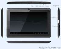 Планшет 7 "дюймовый емкостный Android 4.0 A13 MID 1.5GHz 512MB 8GB WIFI, поддерж - <ro>Изображение</ro><ru>Изображение</ru> #1, <ru>Объявление</ru> #878205