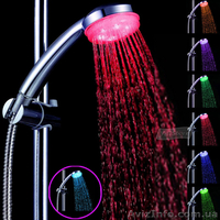 Светодиодная лейка на душ 7 цветов - <ro>Изображение</ro><ru>Изображение</ru> #4, <ru>Объявление</ru> #893187