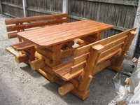 Мебель из дерева для кафе, баров, ресторанов, бань, садовая и др. - <ro>Изображение</ro><ru>Изображение</ru> #1, <ru>Объявление</ru> #949340