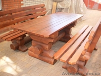 Мебель из дерева для кафе, баров, ресторанов, бань, садовая и др. - <ro>Изображение</ro><ru>Изображение</ru> #3, <ru>Объявление</ru> #949340