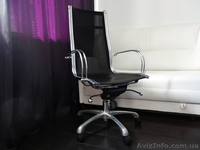 Кресло перфорированная кожа и хром для руководителя  - <ro>Изображение</ro><ru>Изображение</ru> #3, <ru>Объявление</ru> #1112134