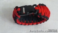 Продам браслеты выживания из Паракорда (Paracord-550). Плетем под заказ - <ro>Изображение</ro><ru>Изображение</ru> #1, <ru>Объявление</ru> #1150972