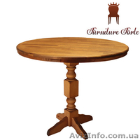 Стол круглый деревянный - <ro>Изображение</ro><ru>Изображение</ru> #1, <ru>Объявление</ru> #1212829