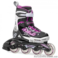 Раздвижные недорогие ролики Rollerblade, Fila для детей - <ro>Изображение</ro><ru>Изображение</ru> #3, <ru>Объявление</ru> #1501757