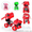 Детские раздвижные 4-колесные ролики Profi Roller размер 16-21 см,  3 цвета #1532043
