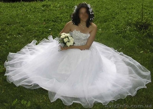  Белое свадебное платье - <ro>Изображение</ro><ru>Изображение</ru> #3, <ru>Объявление</ru> #17745