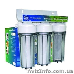 Фильтр тройной очистки для воды AquaFilter + фен в подарок — 550 грн. - <ro>Изображение</ro><ru>Изображение</ru> #1, <ru>Объявление</ru> #310311
