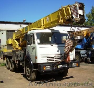 Услуги автокрана и экскаватора