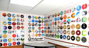 Цветная печать на  дисках 