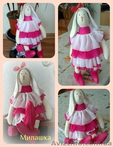 Зайка тильда ручной работы