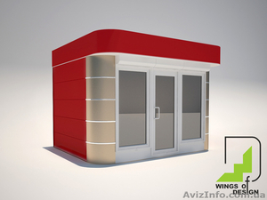 Изготовление-продажа торговых рядов,  киосков,  павильонов,  азс.