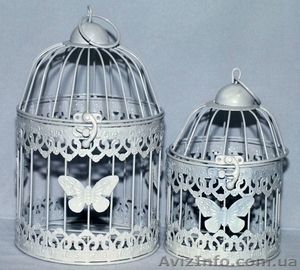Декоративные клетки для птиц. Декор для дома. Недорого. - Изображение #1, Объявление #1250965