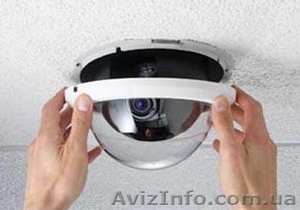 Установка видеонаблюдея под ключь