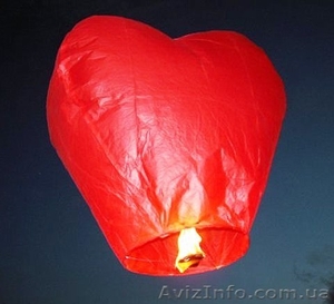 Небесные фонарики в форме сердца, купить, летающий фонарик, купить - <ro>Изображение</ro><ru>Изображение</ru> #3, <ru>Объявление</ru> #1288682