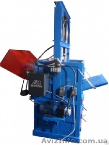 Гидравлический пресс с дыроколом для ПЭТ бутылки