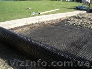 Стеклосетка 80,  георешетка плоская 80 стекловолокно