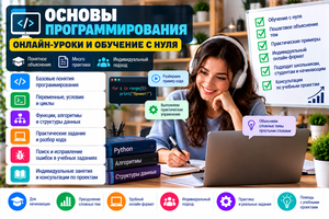Основы программирования — онлайн-уроки и обучение с нуля #1754881