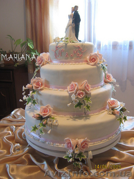 Свадебные торты на заказ - <ro>Изображение</ro><ru>Изображение</ru> #3, <ru>Объявление</ru> #11171