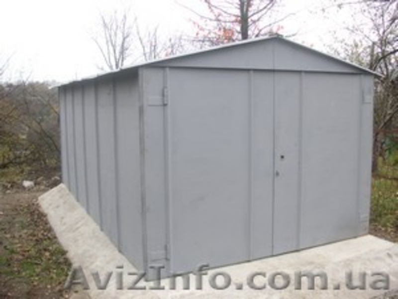 Металлический гараж c стального листа или профнастила. - <ro>Изображение</ro><ru>Изображение</ru> #2, <ru>Объявление</ru> #368081