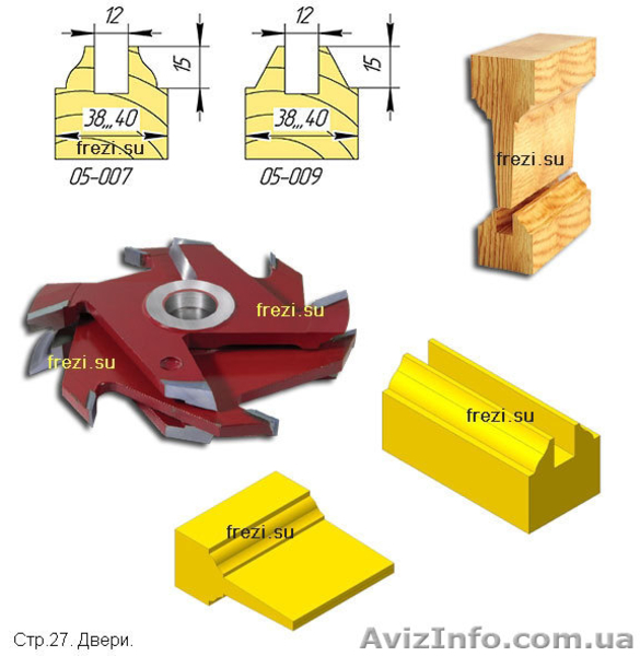 Производим деревообрабатывающий инструмент, фрезы по дереву твердосплавные, цель - <ro>Изображение</ro><ru>Изображение</ru> #1, <ru>Объявление</ru> #405679