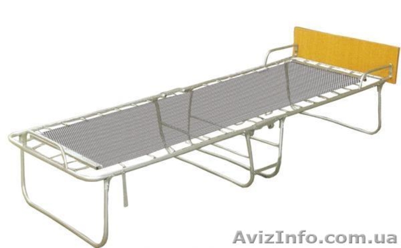 раскладушка на панцирной сетке Лебедь - <ro>Изображение</ro><ru>Изображение</ru> #2, <ru>Объявление</ru> #539490