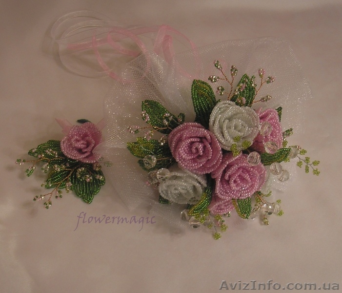 букет невесты из бисера - <ro>Изображение</ro><ru>Изображение</ru> #6, <ru>Объявление</ru> #526223