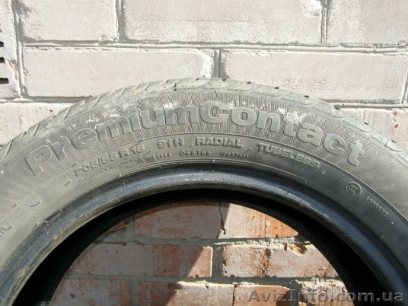 Летняя резина Continental PremiumContact 205/55 R16  - <ro>Изображение</ro><ru>Изображение</ru> #2, <ru>Объявление</ru> #638759