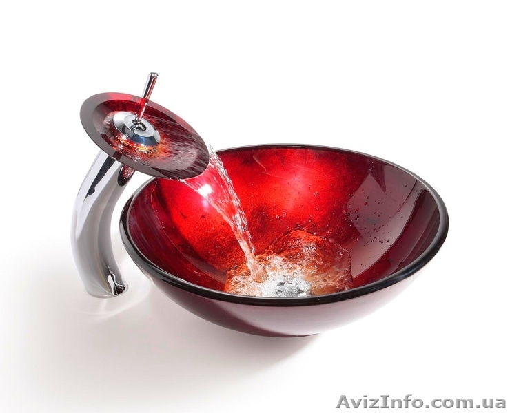 Накладные стеклянные умывальники KRAUS - <ro>Изображение</ro><ru>Изображение</ru> #5, <ru>Объявление</ru> #671698