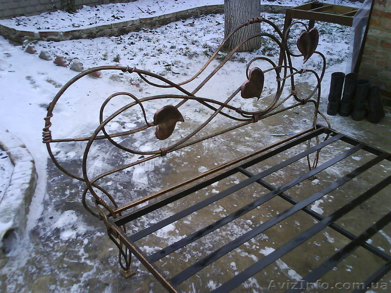 Кровать с элементами художественной ковки - <ro>Изображение</ro><ru>Изображение</ru> #4, <ru>Объявление</ru> #808933