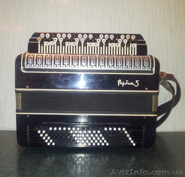 Баян "Рубин-5" чёрный - <ro>Изображение</ro><ru>Изображение</ru> #1, <ru>Объявление</ru> #863119
