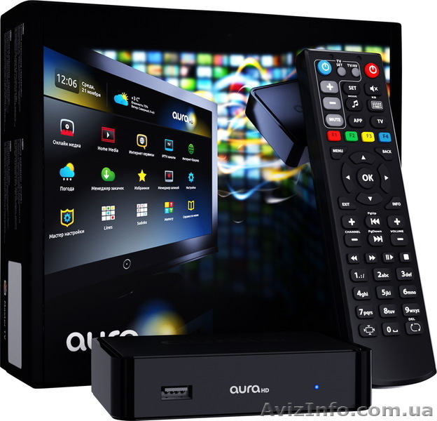 Новый медиа плеер HD украинского производства  Aura HD - <ro>Изображение</ro><ru>Изображение</ru> #1, <ru>Объявление</ru> #896051