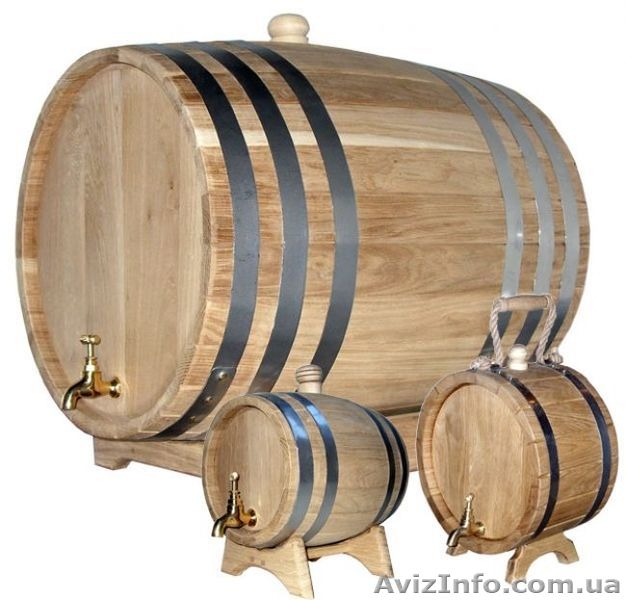 Дубовые бочки и жбаны для вина, коньяка и других напитков.  - <ro>Изображение</ro><ru>Изображение</ru> #1, <ru>Объявление</ru> #949328