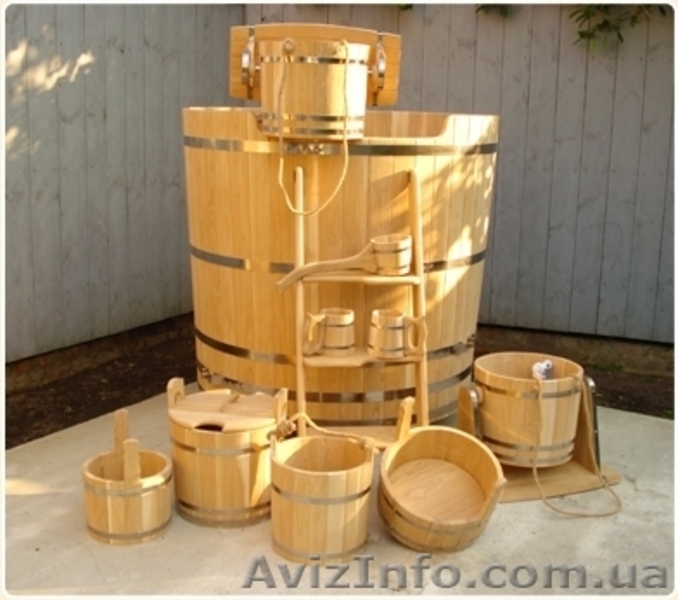 Бондарные изделия из дуба: вёдра, запарники, водопад, бочки и др. - <ro>Изображение</ro><ru>Изображение</ru> #2, <ru>Объявление</ru> #949326