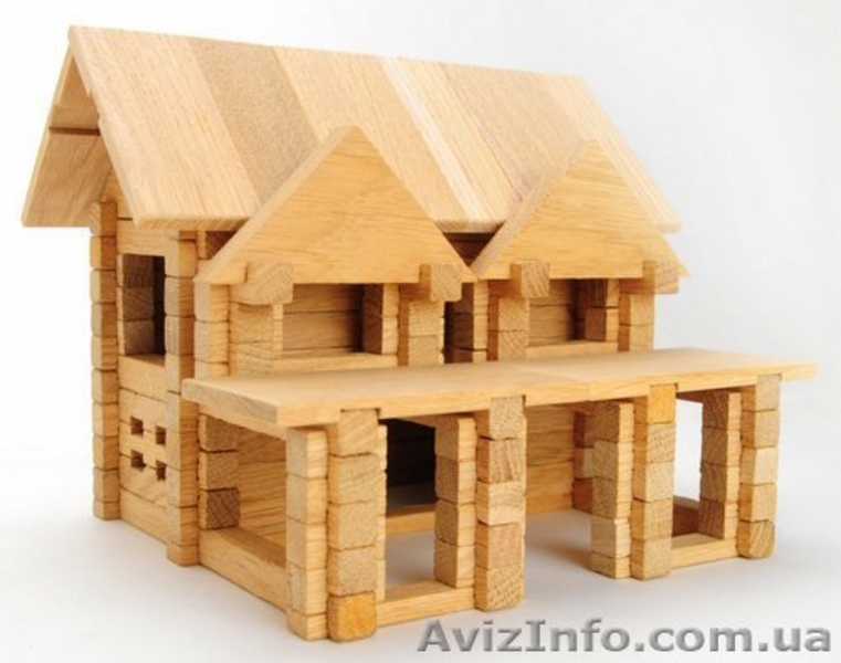 Конструктор "Домик с балконом" ТМ Игротеко - <ro>Изображение</ro><ru>Изображение</ru> #3, <ru>Объявление</ru> #951431