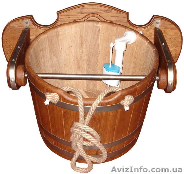 Ведро-водопад из дуба для бани и сауны. - <ro>Изображение</ro><ru>Изображение</ru> #5, <ru>Объявление</ru> #949333